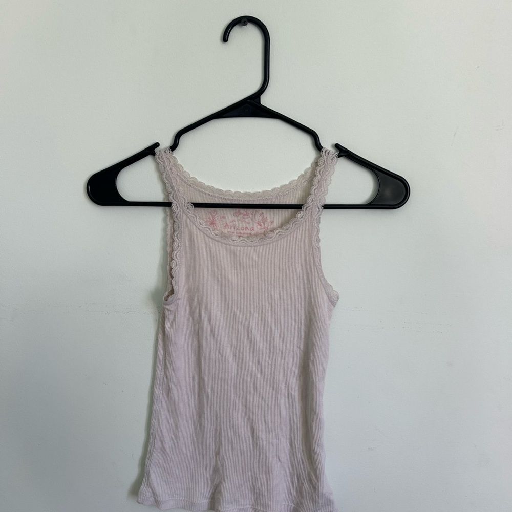 Arizona Jean Company white Lace Tank Top